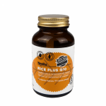 Rice Plus Nadiu Q10 cápsulas vegetales para apoyar la salud del corazón y mantener el colesterol en niveles normales. Envase de 45 cápsulas.