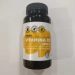 Vitamina D3 4000 UI Nadiu cápsulas vegetales suplemento para el sistema inmunitario y salud ósea